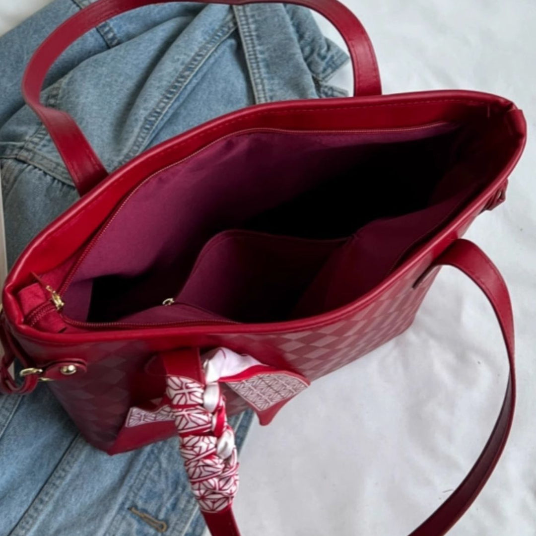 Elegant Woven Tote Bag Kalsten