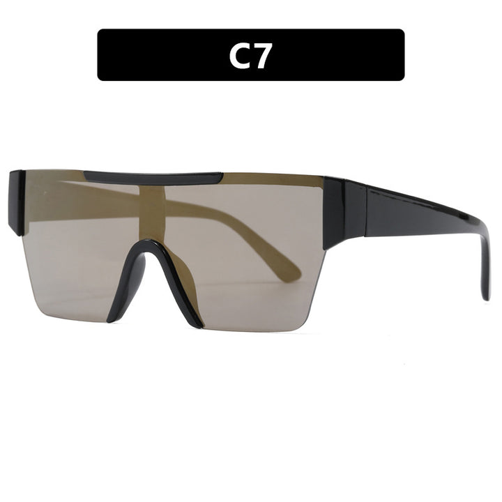 Women's futuristic sports sunglasses with UV protection and wide lens area Kalsten