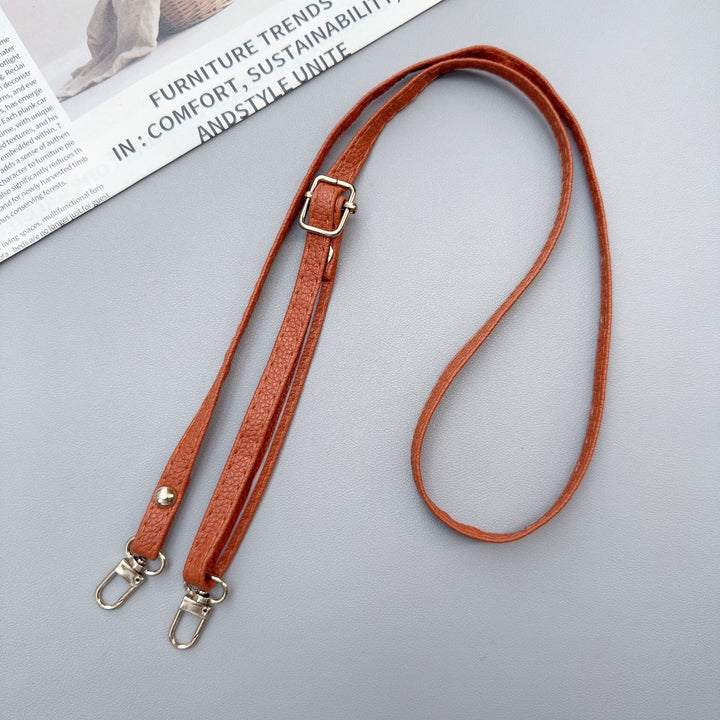Adjustable Faux Leather Crossbody Strap Kalsten