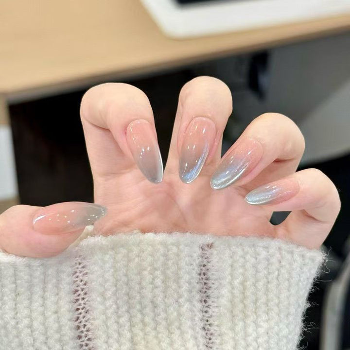 Artificial artificial nails with shimmering pearl effect Kalsten