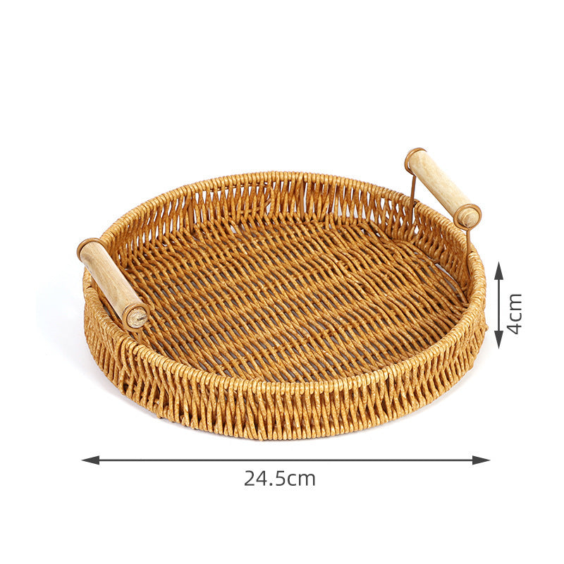 Handcrafted Woven Storage Tray