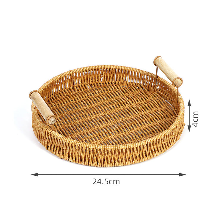 Handcrafted Woven Storage Tray