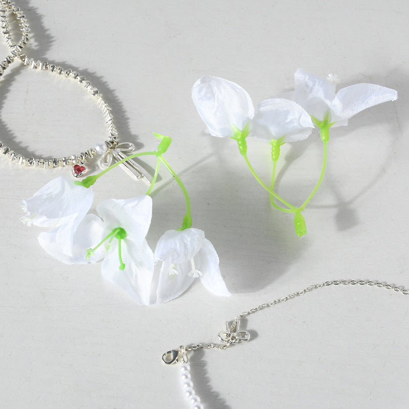 Floral Embellished Hair Clips