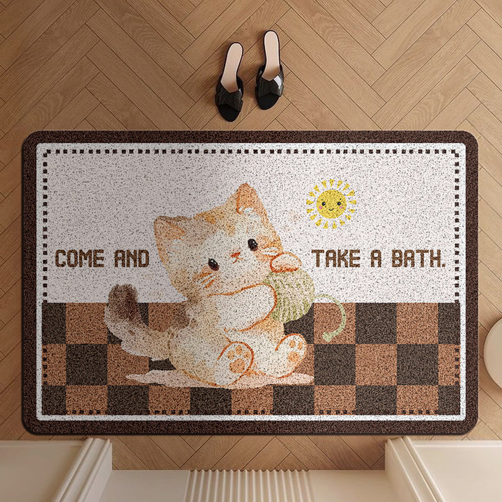 Cat-Themed Doormat Kalsten