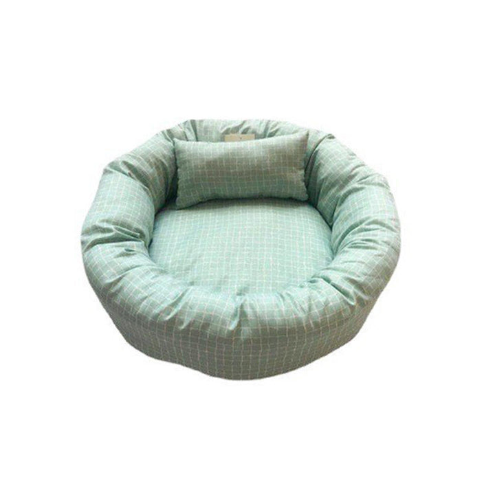 Plush Circular  Lounger  Dog Bed