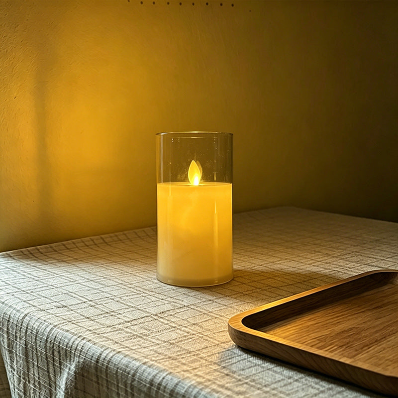LED Scented Candle with Flame Effect Kalsten