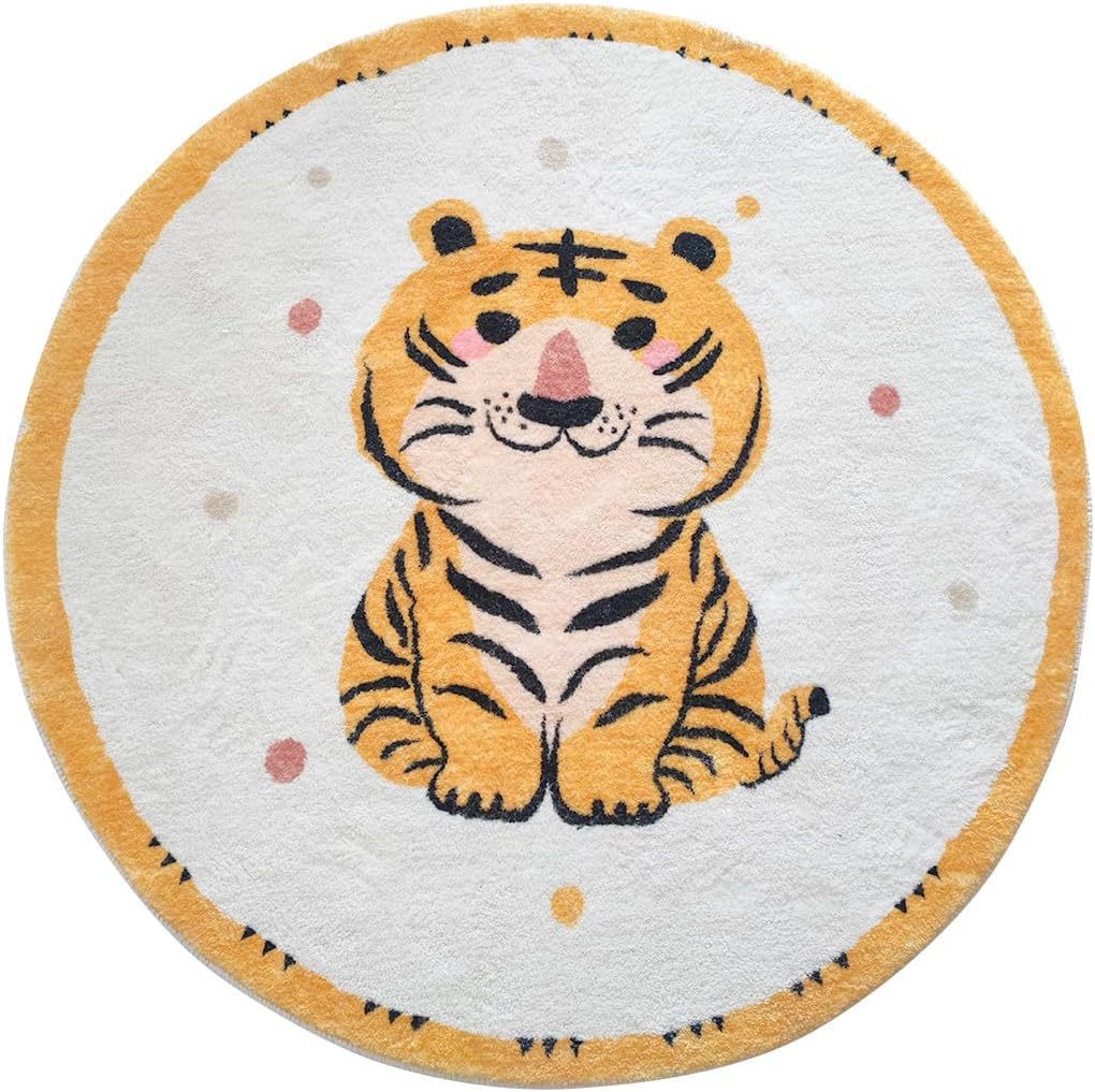 Baseball Round Area Mat