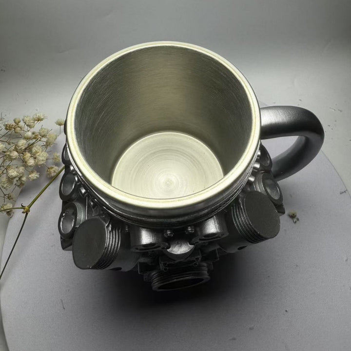 Mechanical Engine Design Mug Kalsten