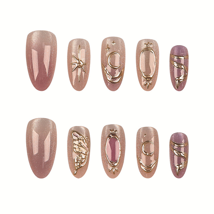 Premium Decorative Nail Tip Set