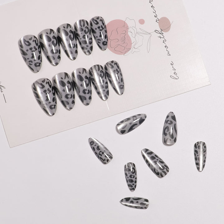 Animal Print Press-On Nail Set Kalsten