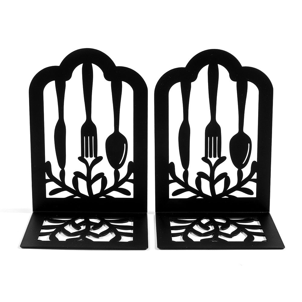 Elegant Cutlery Design Bookends