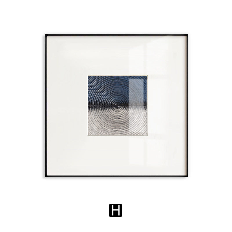 Framed Geometric Canvas Wall Art