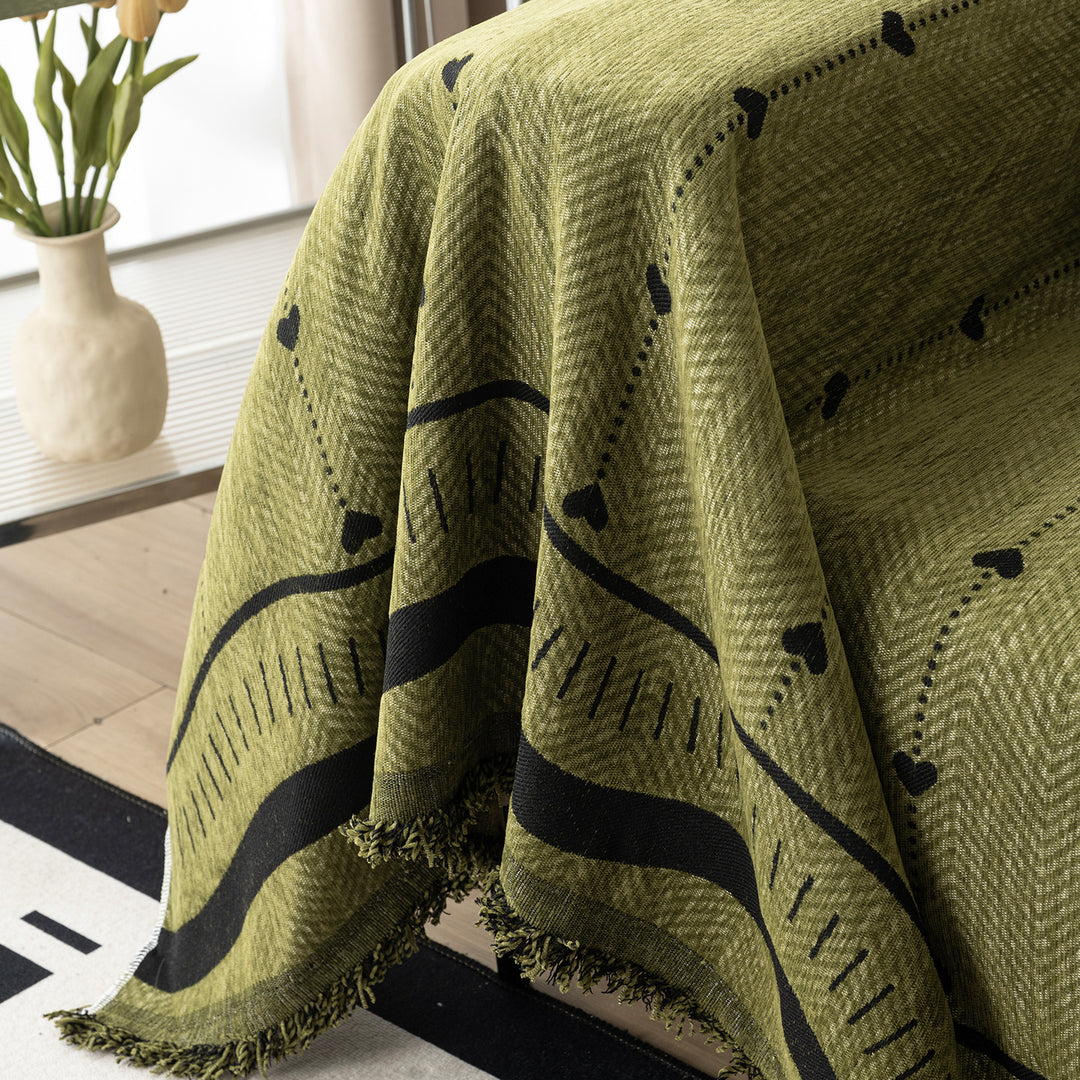 Elegant Texture Sofa Cover