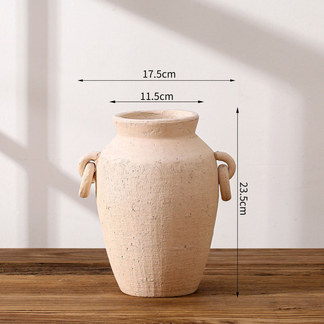 Antique ceramic vase with texture Kalsten