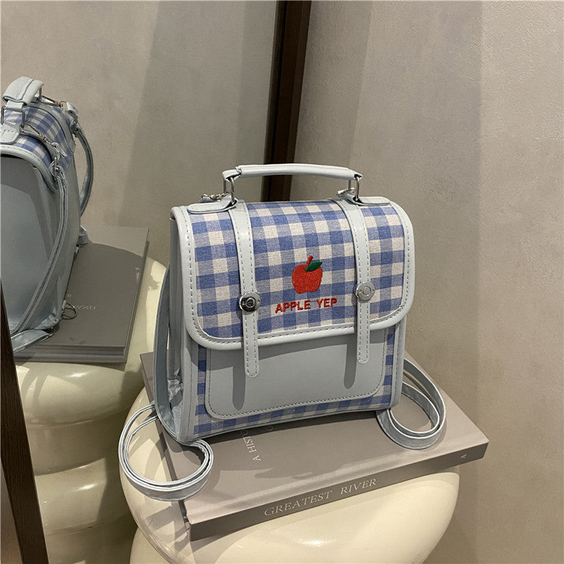 Playful Checked Mini Backpack Kalsten