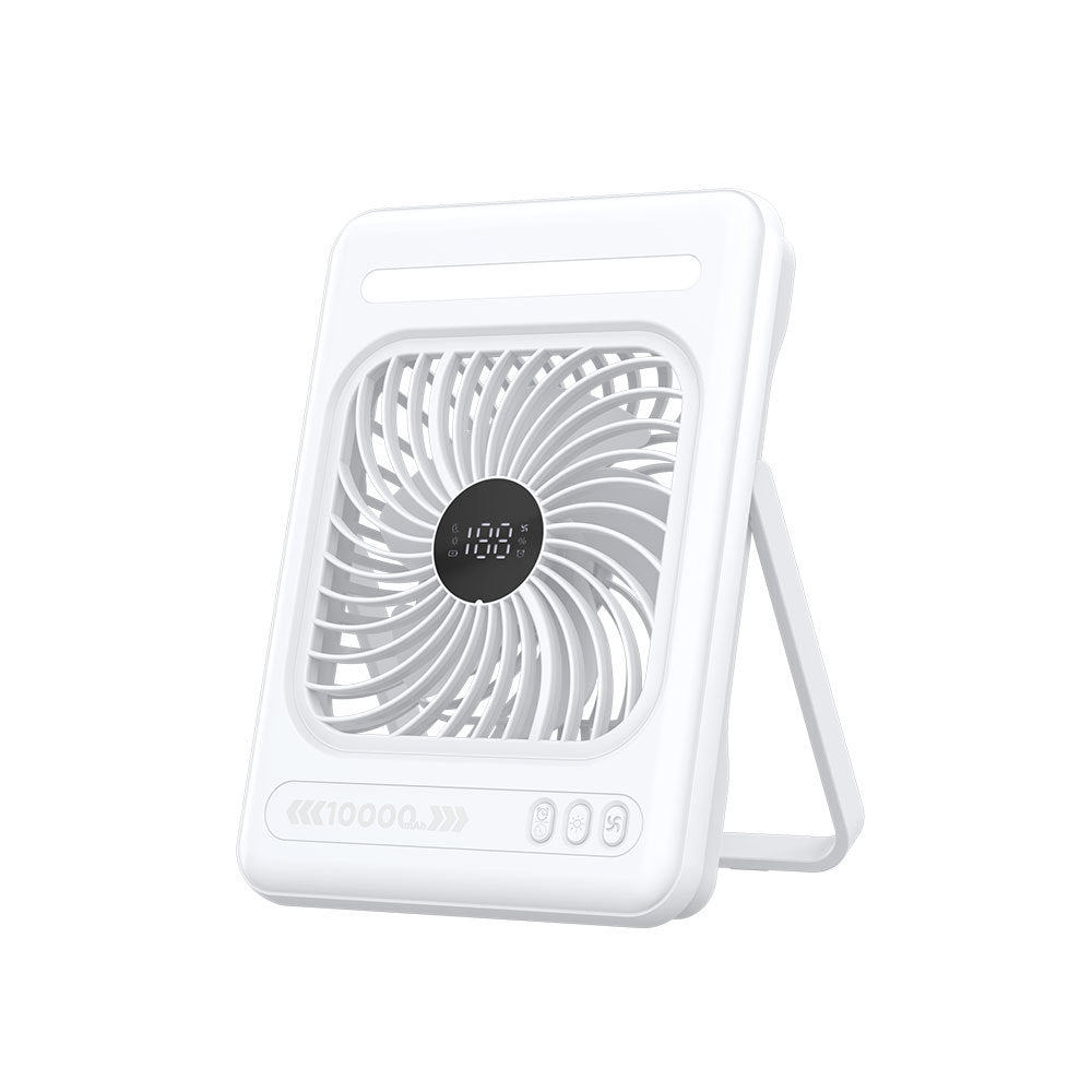 Unisex Digital Display Rechargeable Table Fan Kalsten