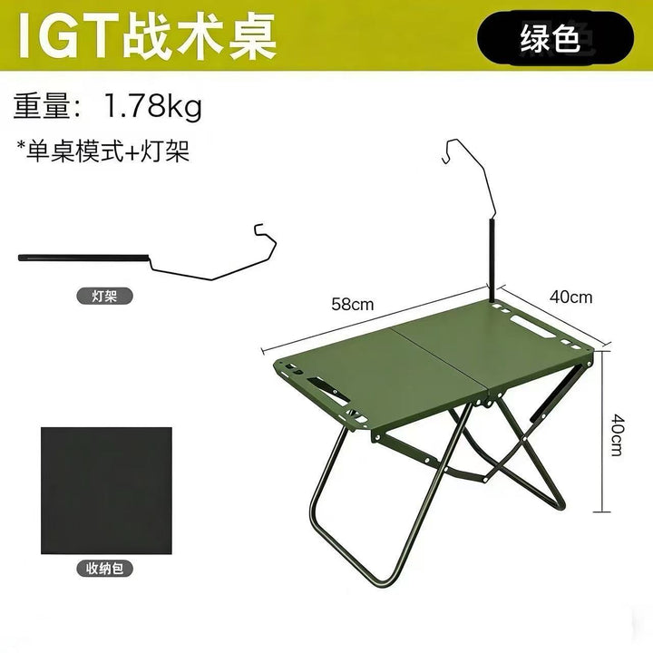 Foldable Multifunctional Camping Table Kalsten