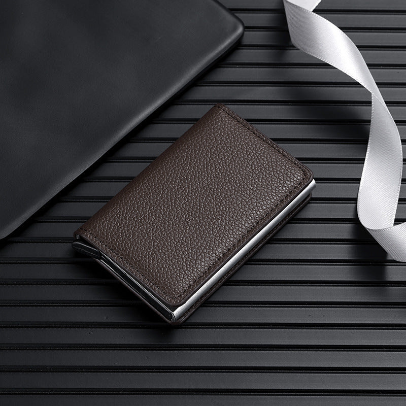 Premium Leather Business Card Holder Kalsten