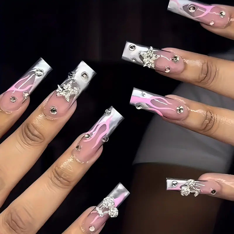 Artistic Acrylic Nail Design Kalsten