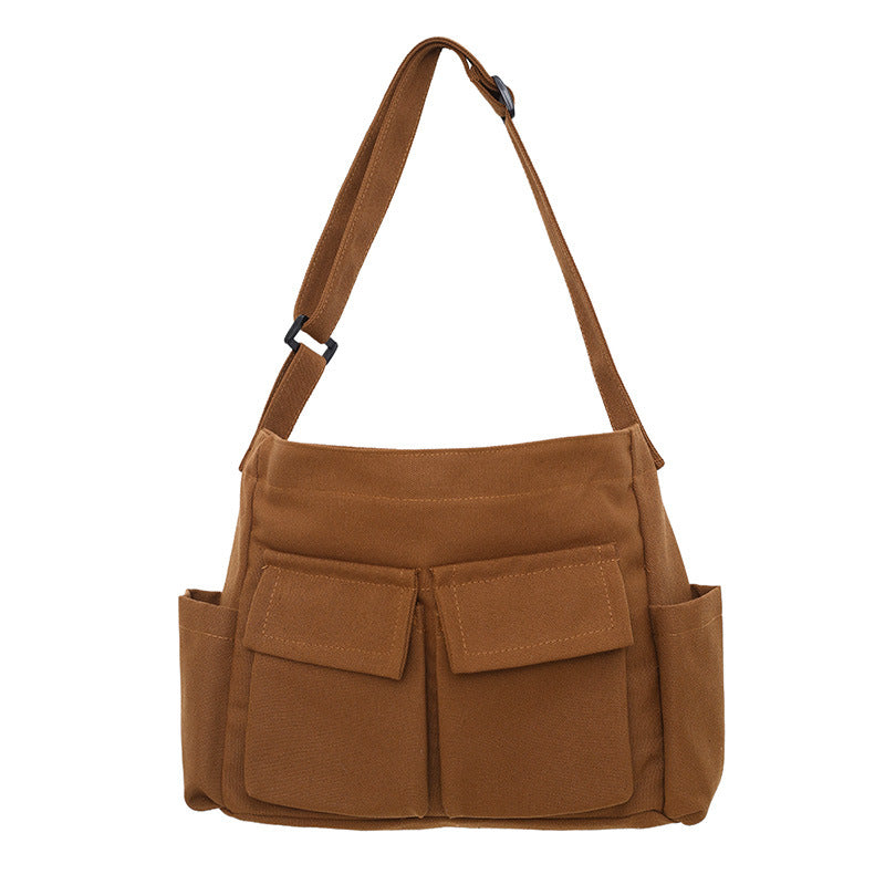 Multi-Pocket Casual Shoulder Bag Kalsten