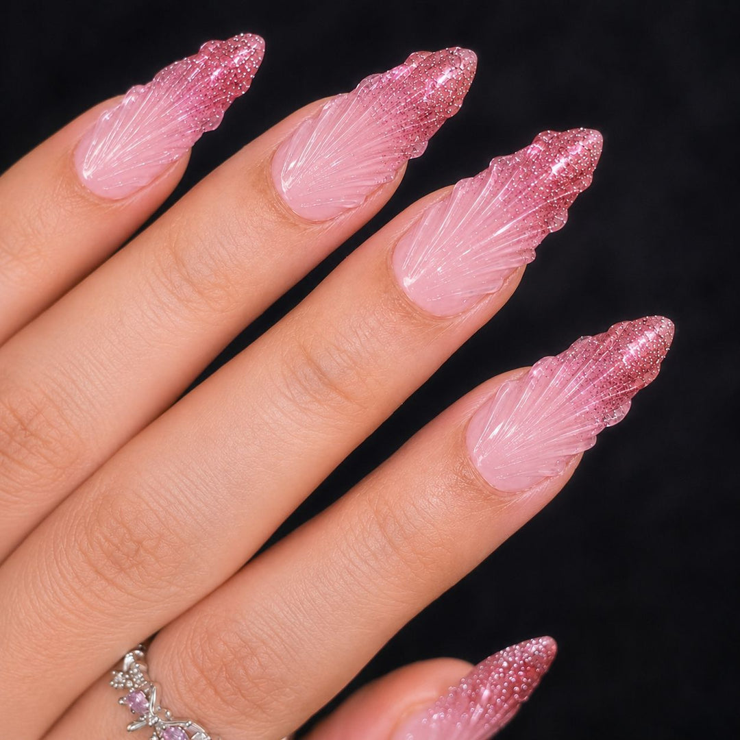 Premium Glitter Artificial Nails Kalsten