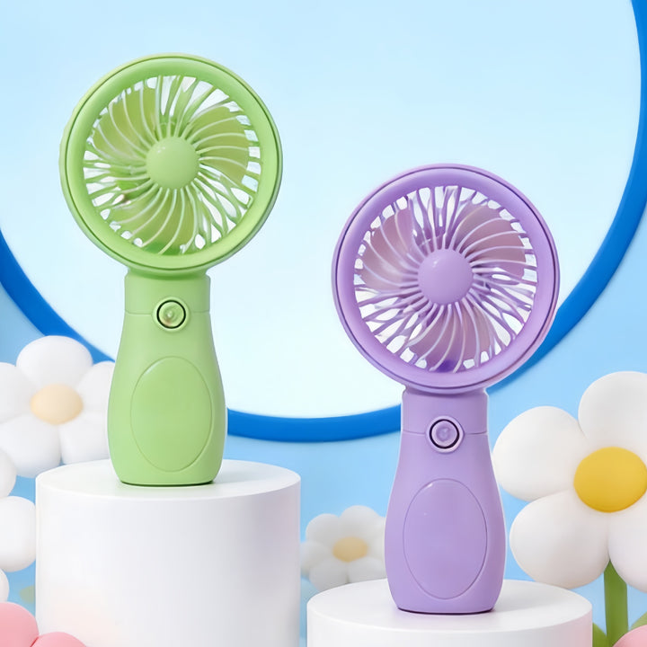 Women's Portable Mini Hand Fan with USB Charging Function Kalsten