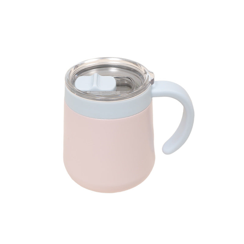 Ladies insulated mug with non-slip grip and leak-proof lid Kalsten