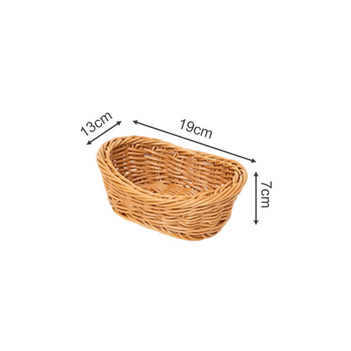 Rustic woven basket