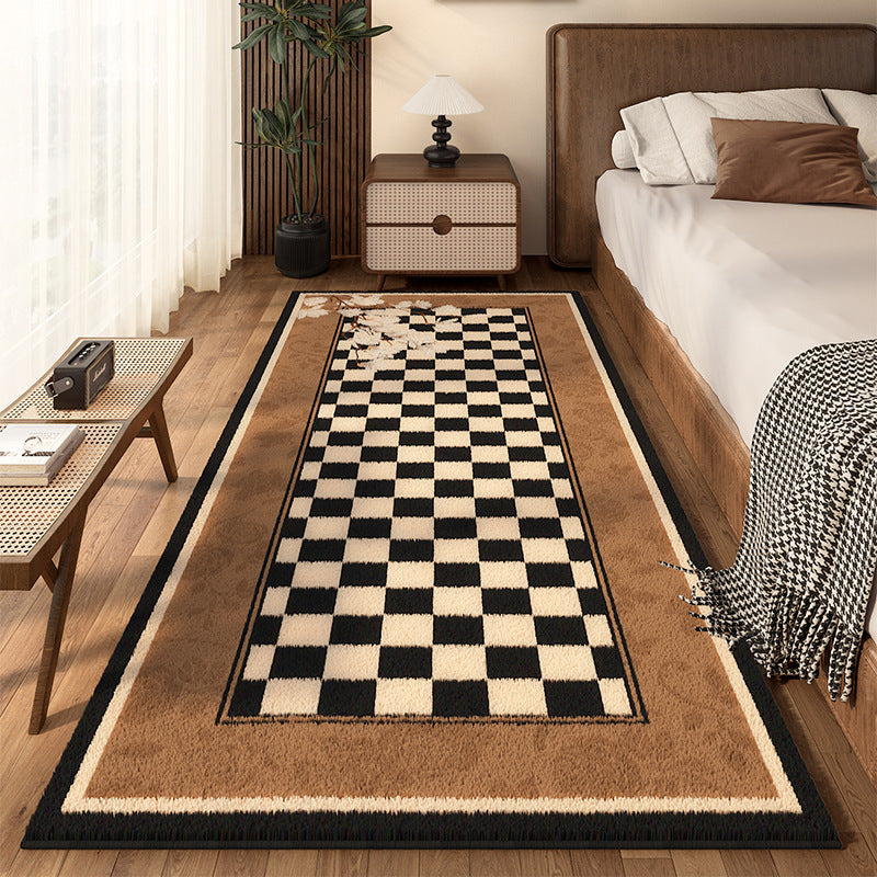 Floral Print Runner Rug