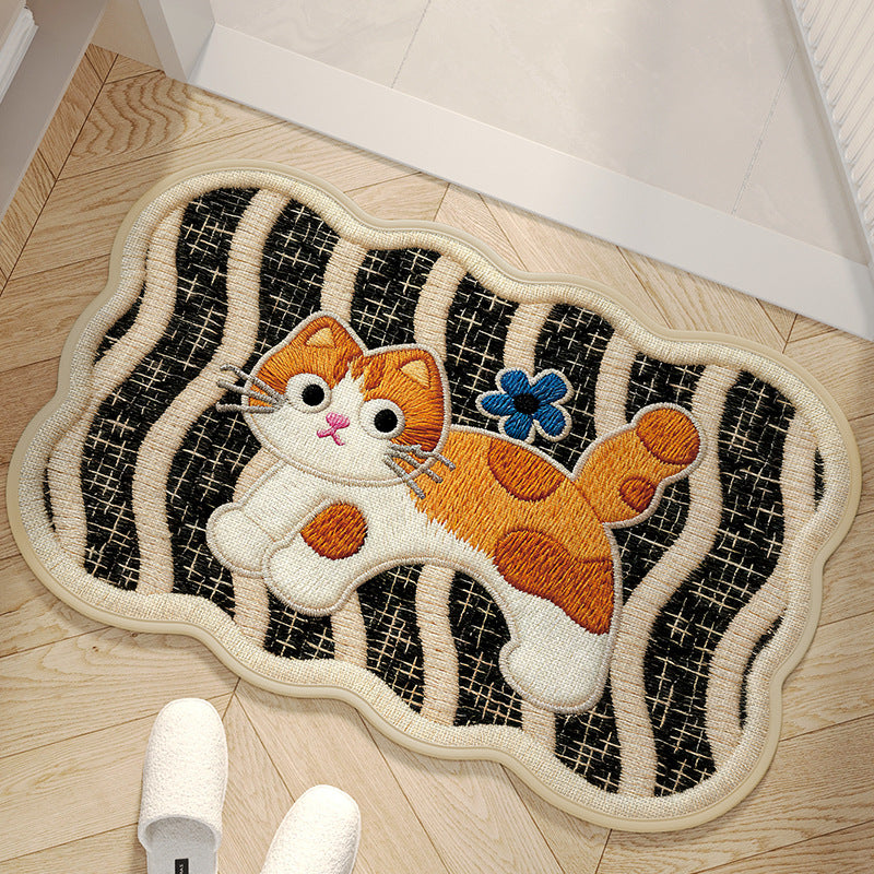 Adorable Dog-Themed Area Mat Kalsten