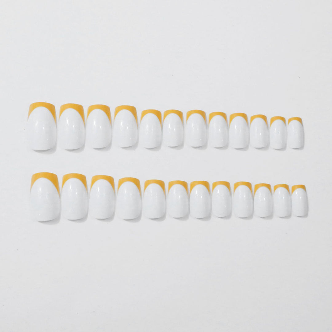 Creative French Tip Nail Enhancements Kalsten