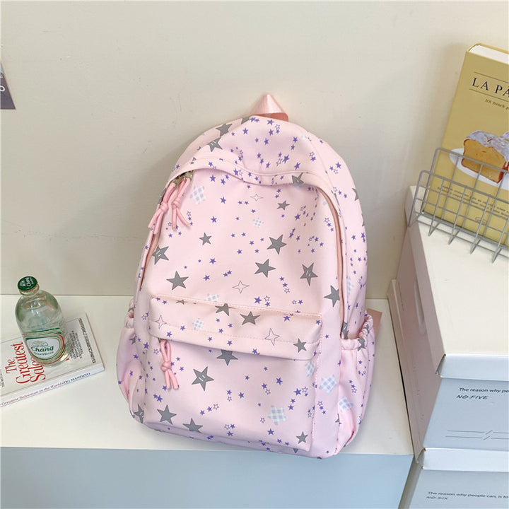 Casual Star-Patterned Backpack Kalsten