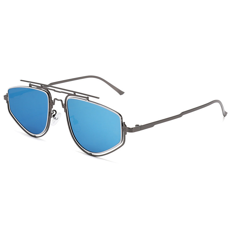 Double-Lens Shield Sunglasses Kalsten