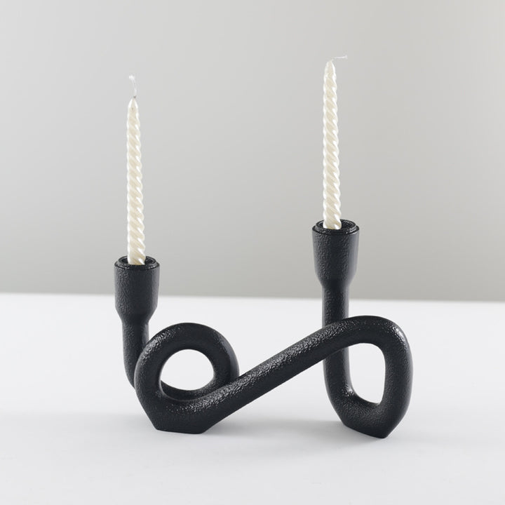 Stylish Iron Candle Holder