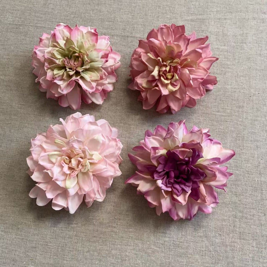 Lifelike Floral Hair Brooch
