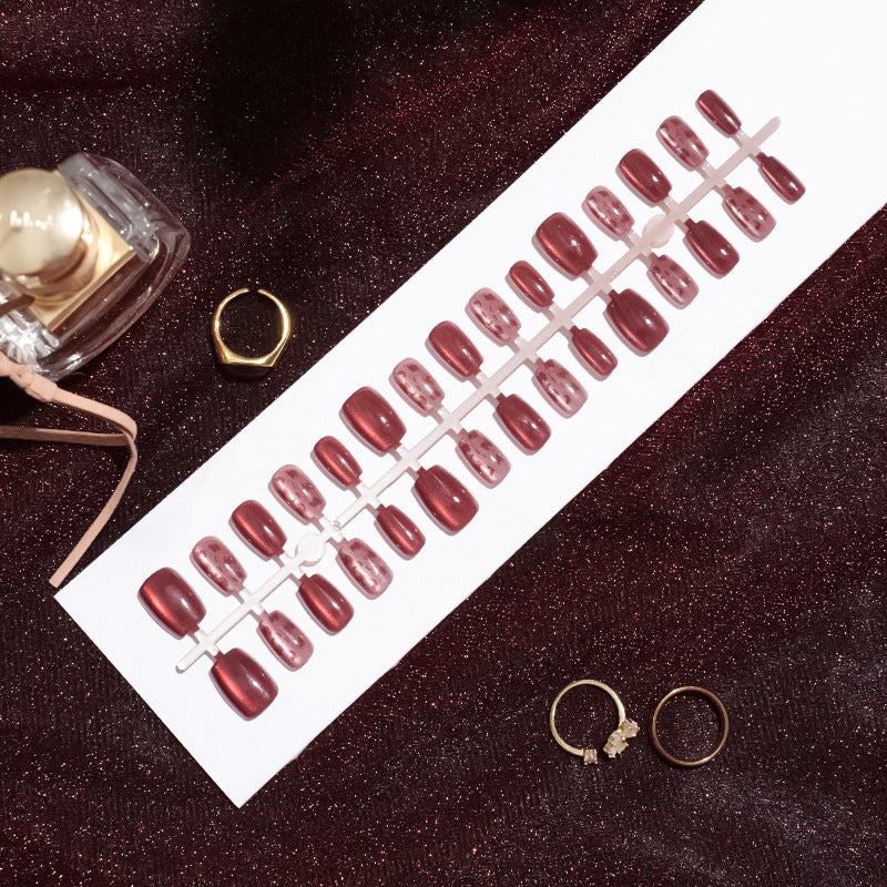 Artificial Nail Tips in Modern Leopard Design Kalsten