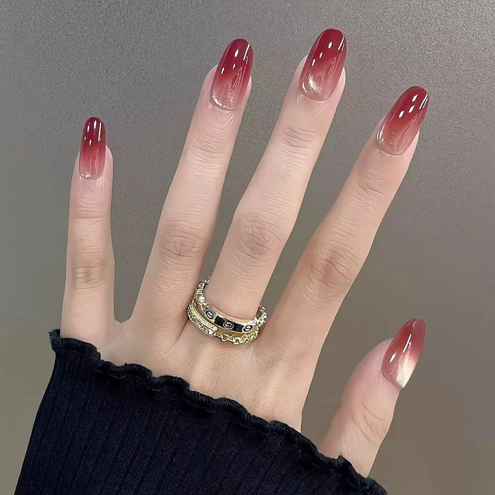 Ombre Gradient Press-On Nail Tips Kalsten