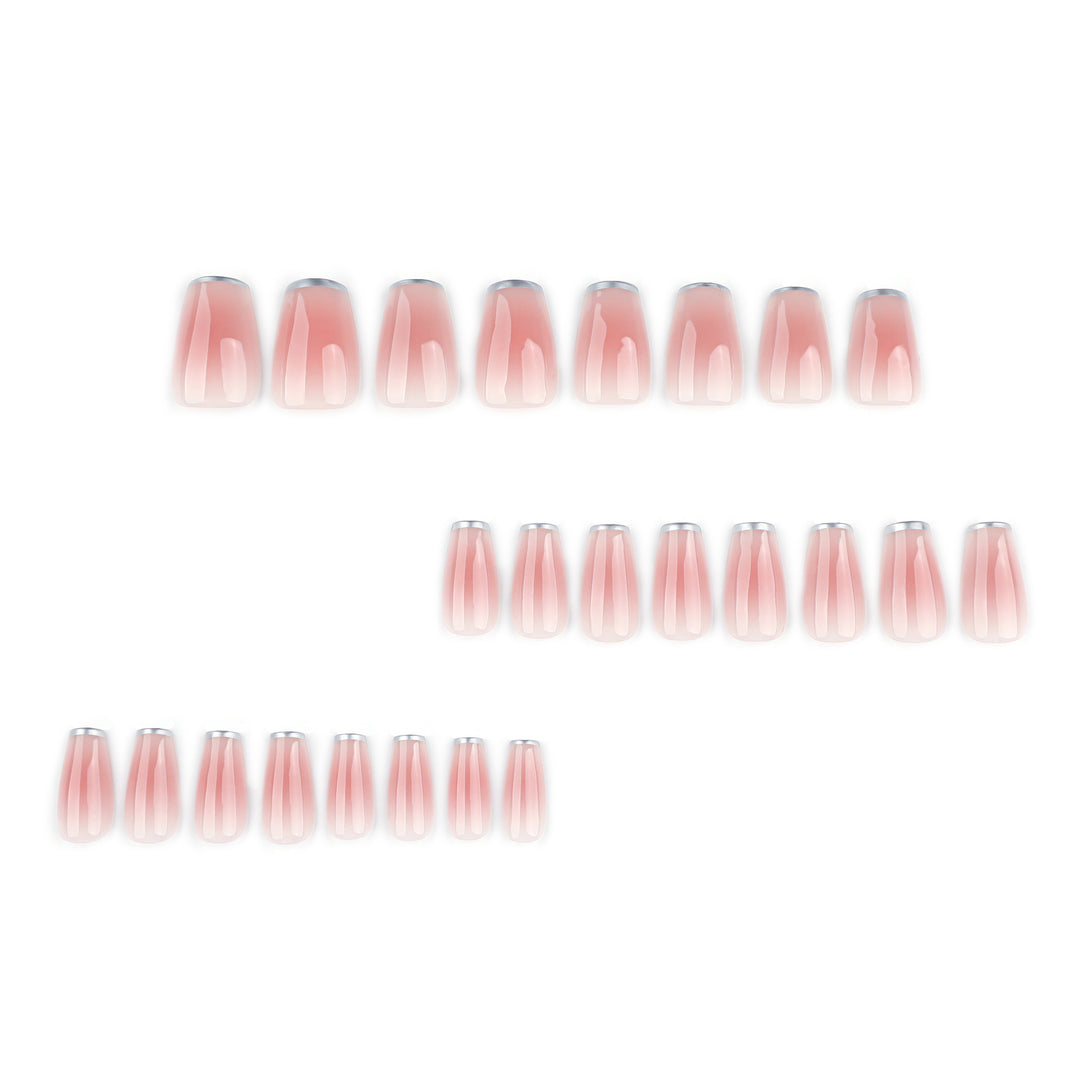 Elegant Nail Extensions with Translucent French Tip Kalsten