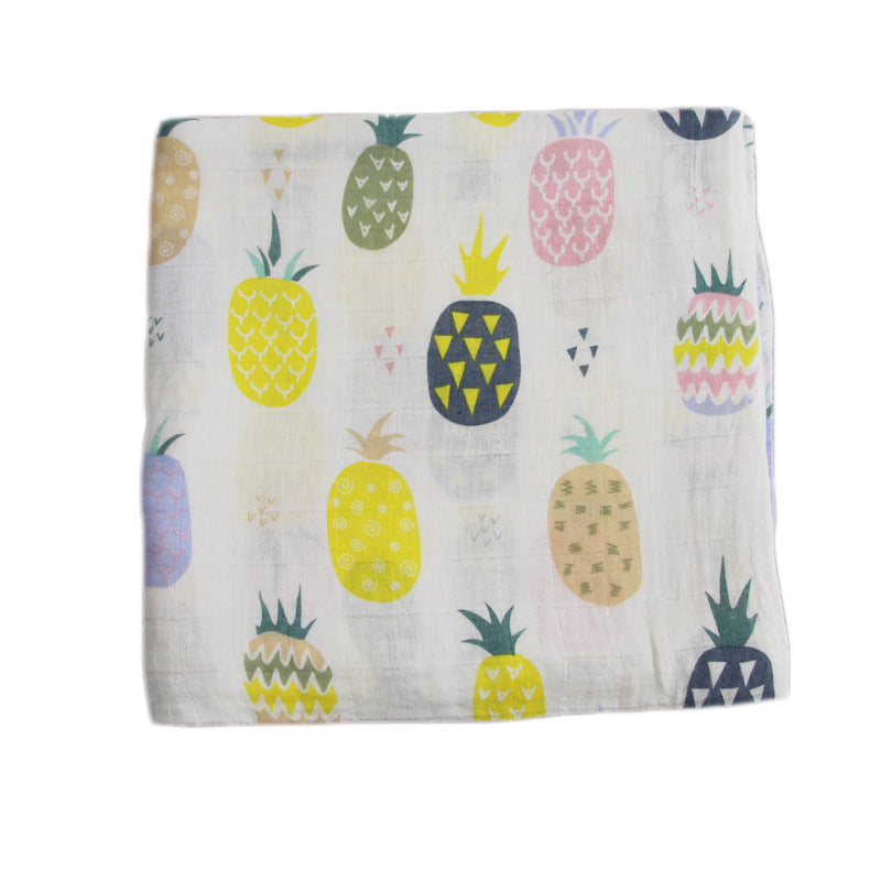 Cute Patterned Muslin Swaddle Blanket kalsten