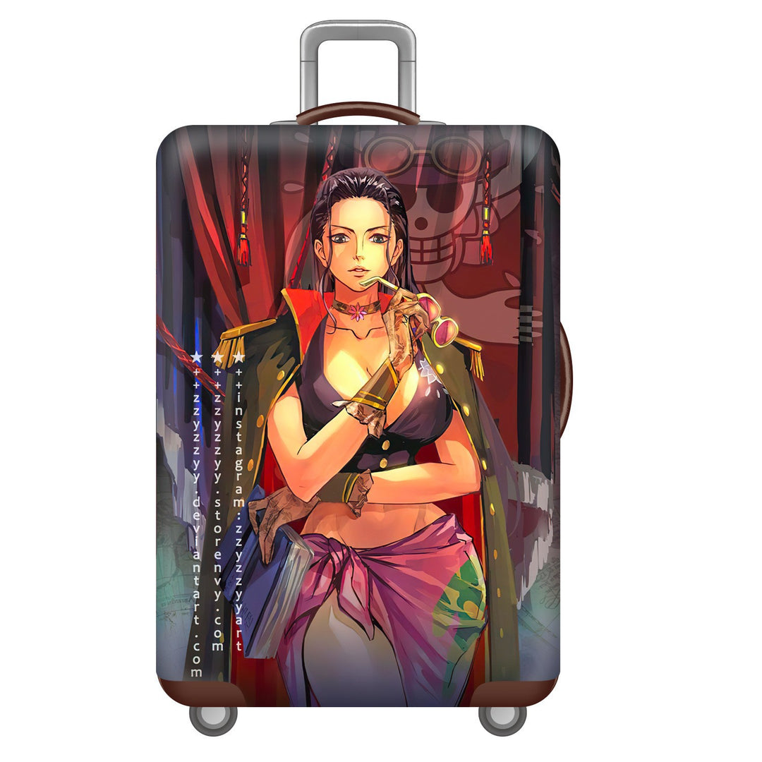 Unisex Hard Shell Travel Suitcase with Unique Character Design Kalsten