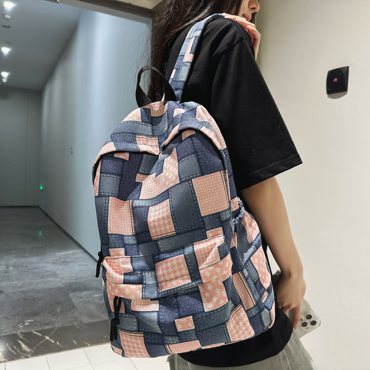 Backpack in Creative Patchwork Design Kalsten