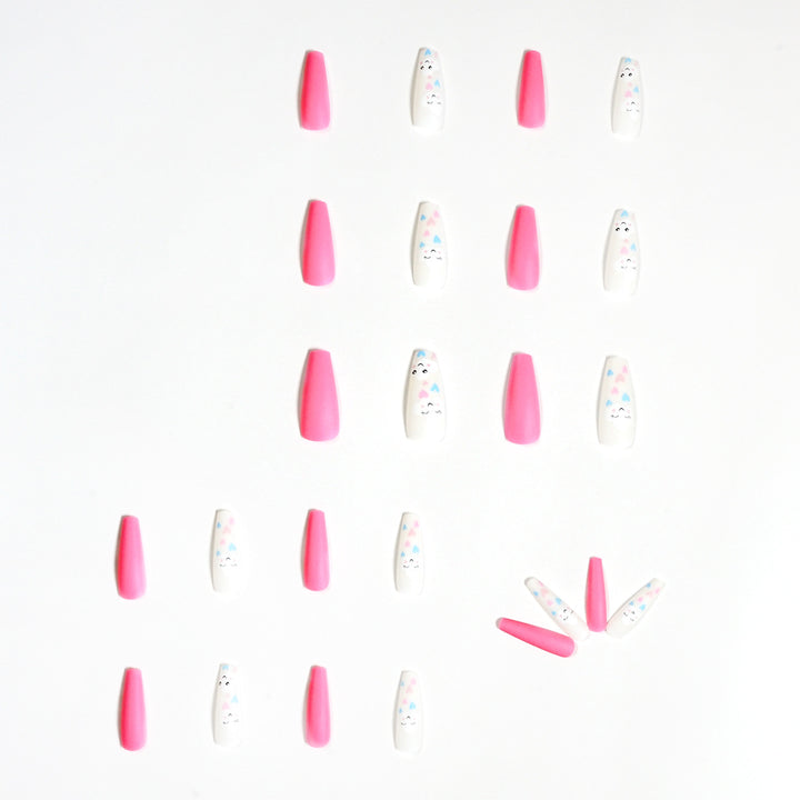 Artful Nail Art with Cute Cloud and Heart Designs Kalsten