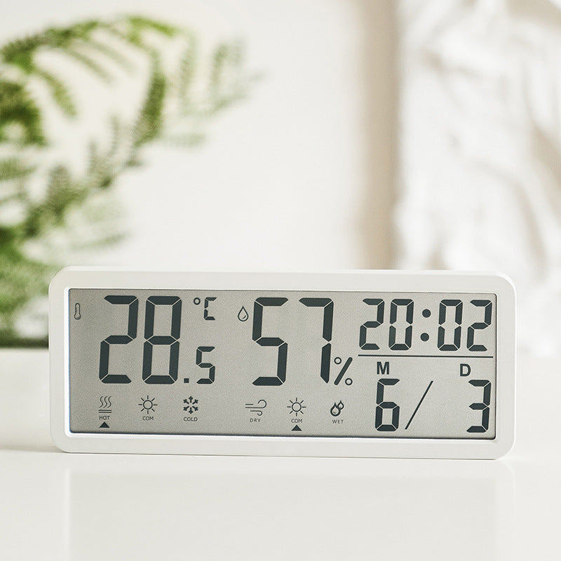 Digital multifunction weather alarm clock with hygrometer and temperature display Kalsten