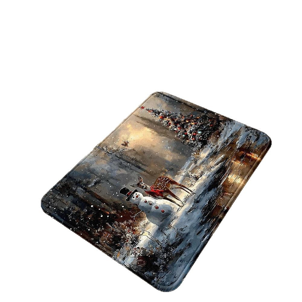 Holiday-Themed Bathroom Mat Kalsten
