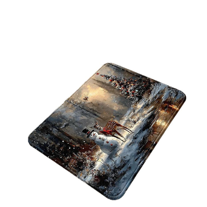 Holiday-Themed Bathroom Mat Kalsten