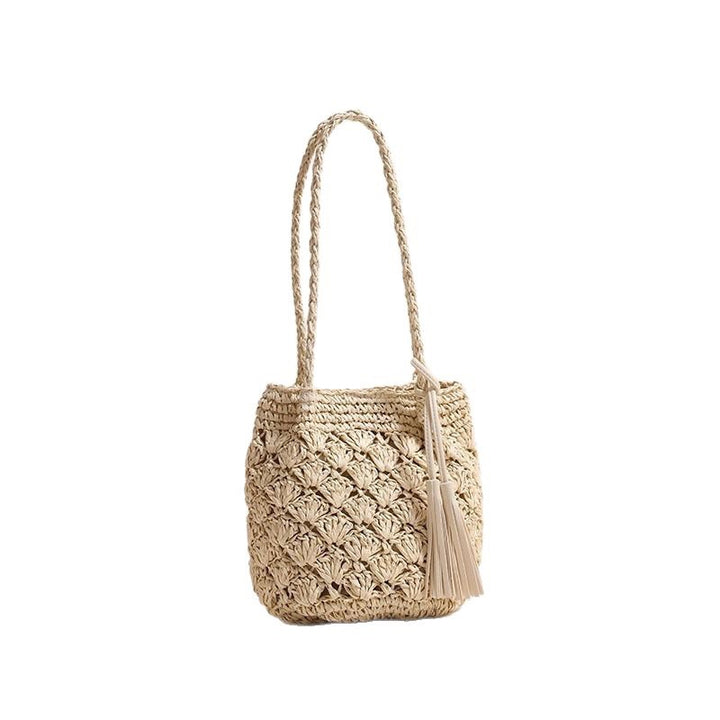 Hand-knotted macrame shoulder bag Kalsten
