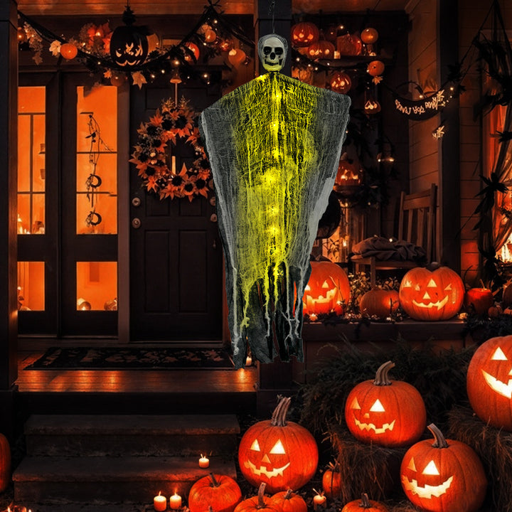 Hanging Skeleton Ghost Decoration Kalsten
