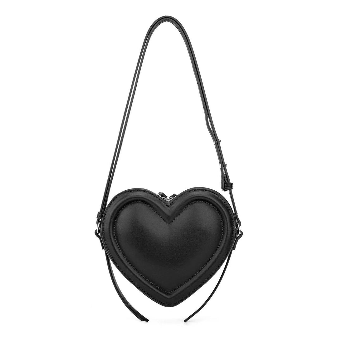 Heart-Shaped Crossbody Bag