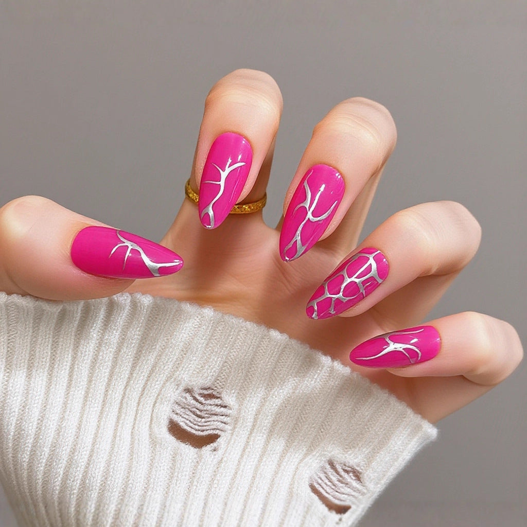Artful Nail Extensions with Elegant Tips Kalsten