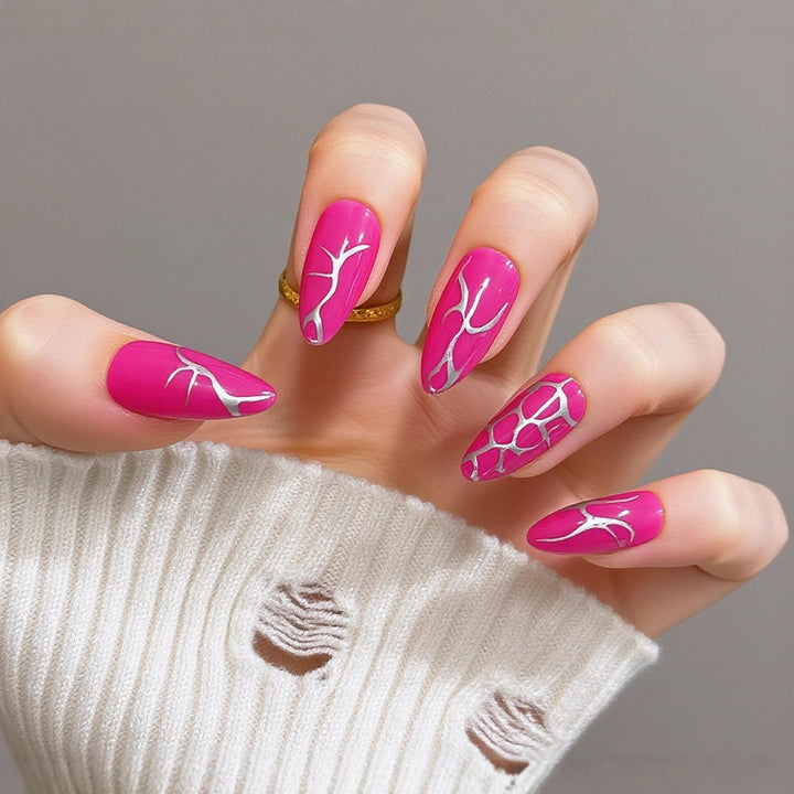 Artful Nail Extensions with Elegant Tips Kalsten